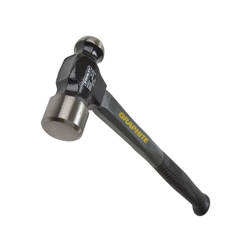 Stanley Hand Tools Ball Pein Hammer, Graphite Handle - Multi Colour - 32oz