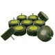 image 1 of 80 Grit 80mm Flap Wheel Disc Abrasive Sanding Pads For Drills 6mm Shank 10pc