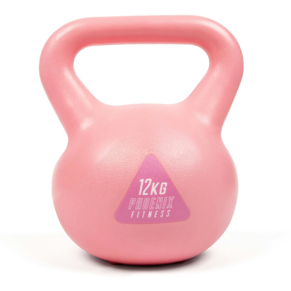 image 1 of Phoenix Fitness Pink Kettlebell 12KG