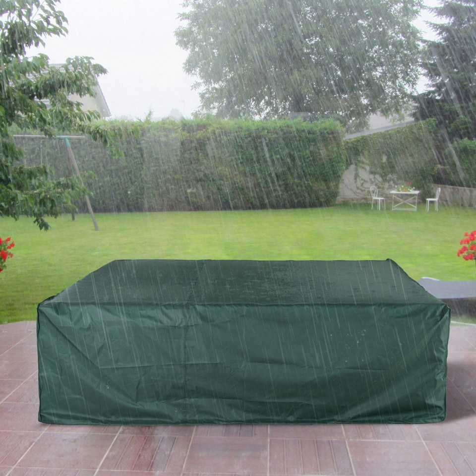 image 1 of Outsunny Large Patio Garden Furniture Set Cover, 600D Oxford, 230 x 230 x 70 cm