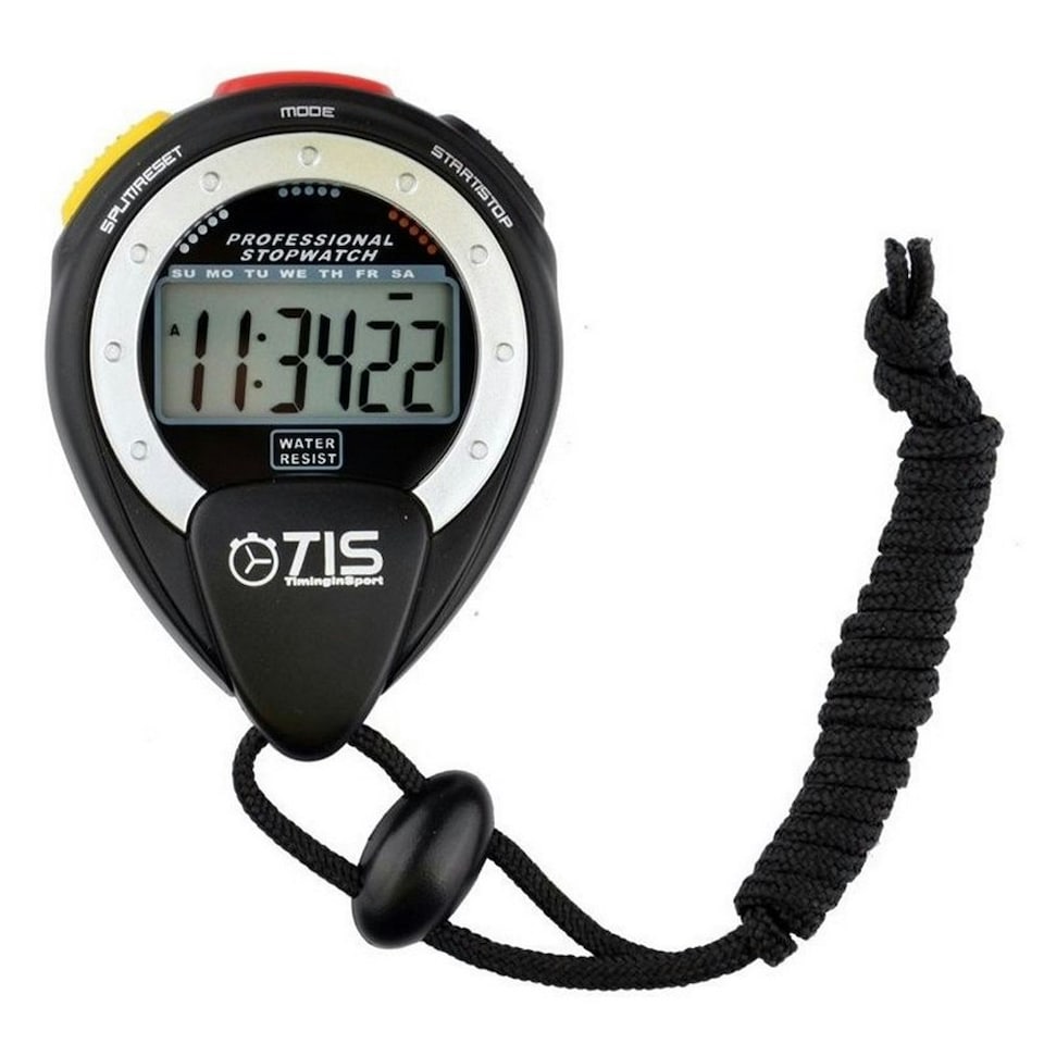 image 1 of TIS Pro 025 Stop Watch - Black/White - One Size