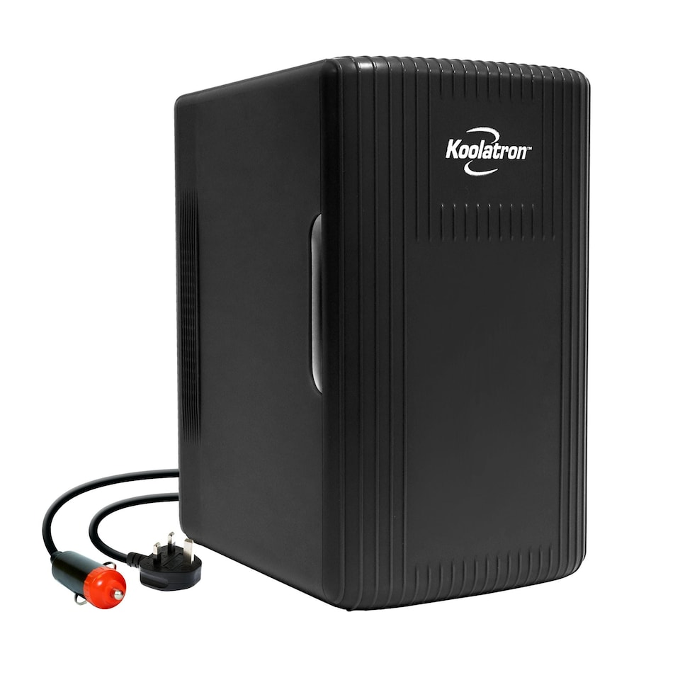 image 1 of Koolatron 6L/8 Can Portable Mini Fridge | AC/DC Cooler & Warmer | Black