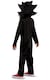 image 3 of Sonic the Hedgehog Shadow Costume – Boys Officially Licensed 2-Piece Fancy Dress Outfit, Black, Ages 3-8