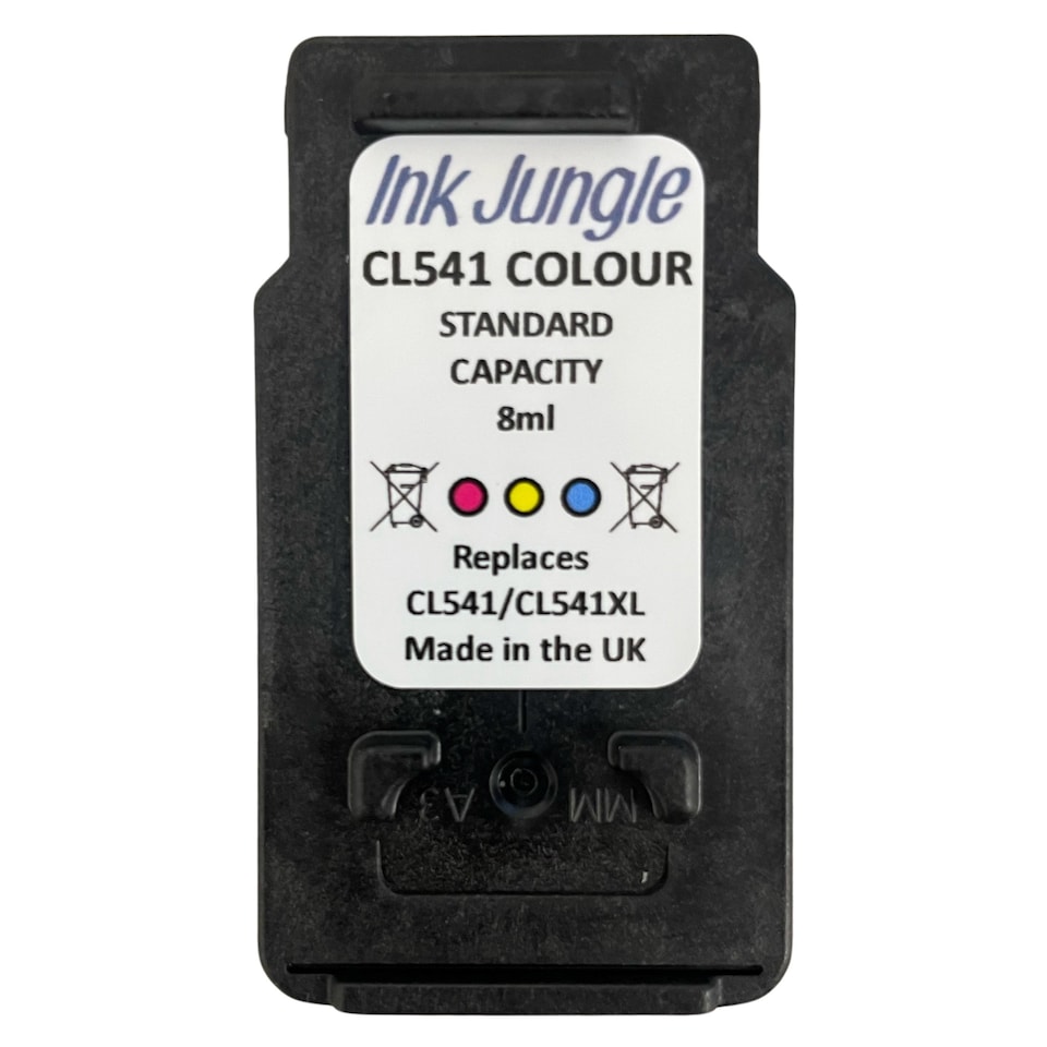 image 1 of Ink Jungle PG540 Black & CL541 Colour Refilled Ink Cartridge - Replaces Canon PG540 Black & CL541 Colour