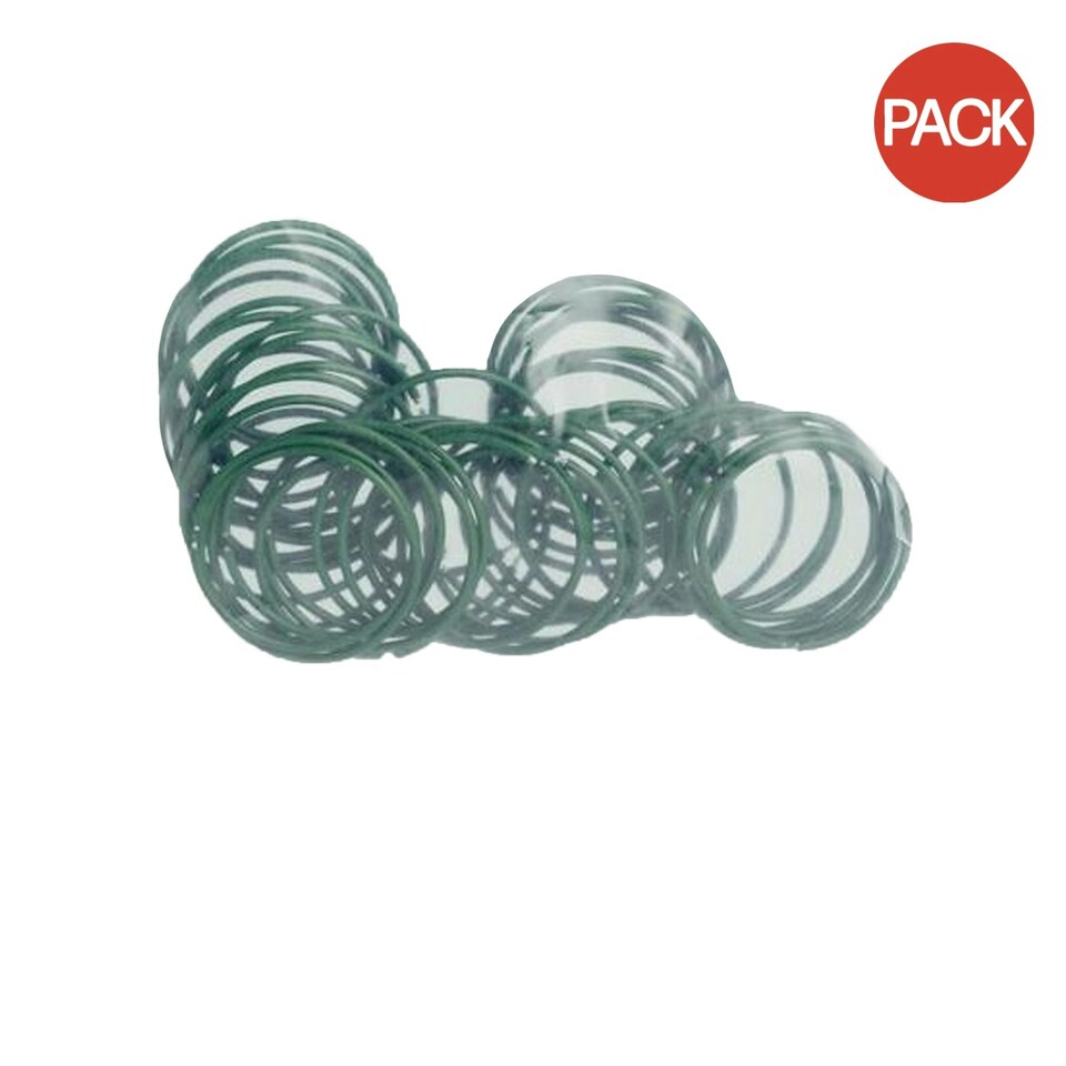 image 1 of Ambassador Coated Plant Rings (Pack of 50) - Green - One Size
