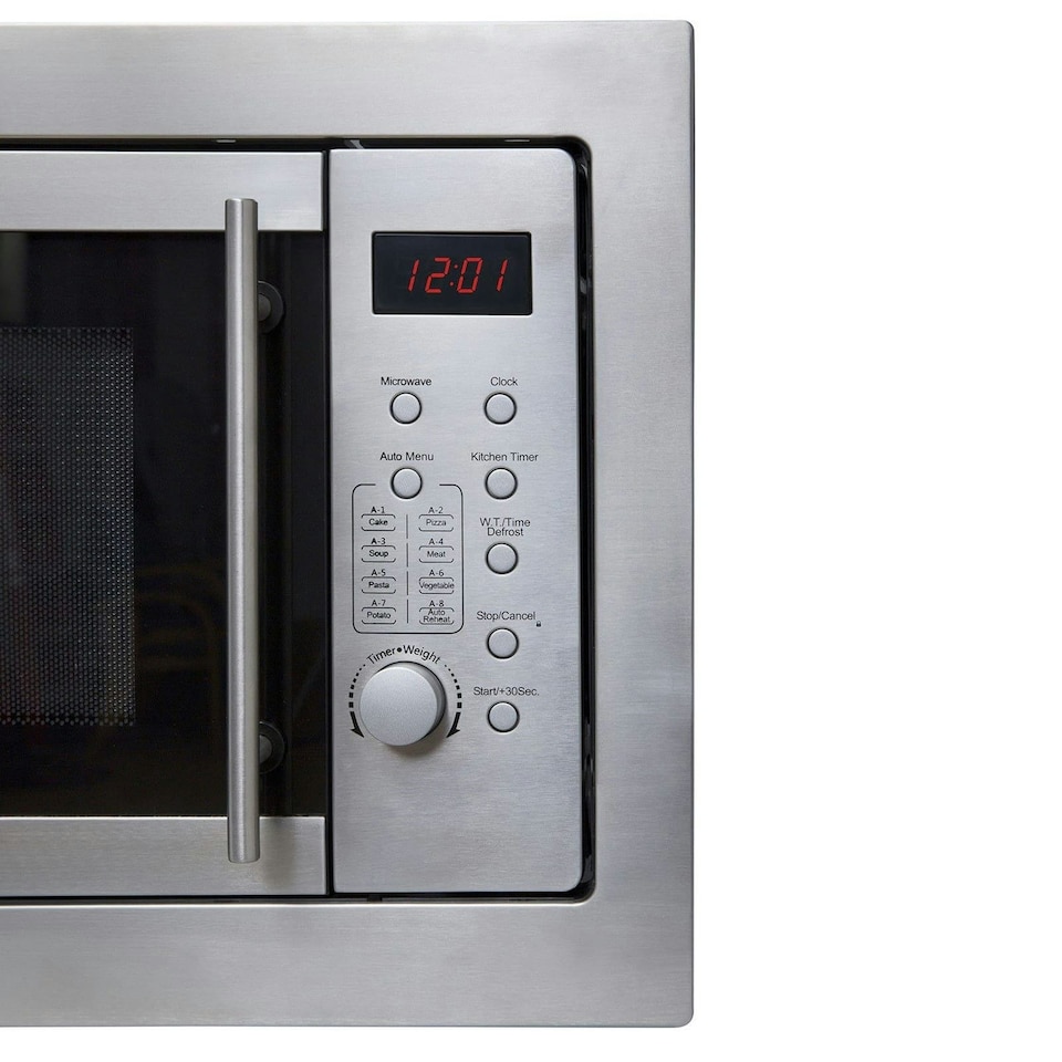 image 1 of BIM20SS Stainless Steel 20L Integrated Built in Digital Timer Microwave Oven