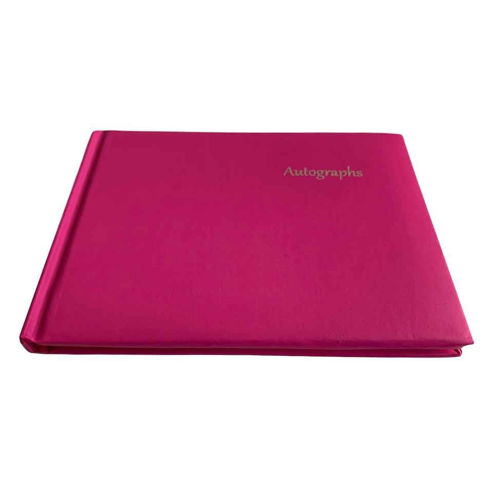 image 1 of Pink Autograph Book by Janrax - Signature End of Term School Leavers