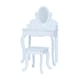 image 1 of Teamson Kids Little Princess Rapunzel Medium Vanity,White
