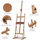 image 5 of Vinsetto H-Frame Studio Easel Height Adjustable with Canvas Holder