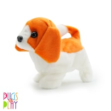 Pugs at Play Buddy Interactive Walking Dog Plush Toy