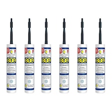 CT1 - Anthracite - Building Sealant & Adhesive Snag Tube for Virtually Any Material Pack of 6