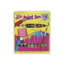 Pack of 18 18x36ml Craft Paint Set