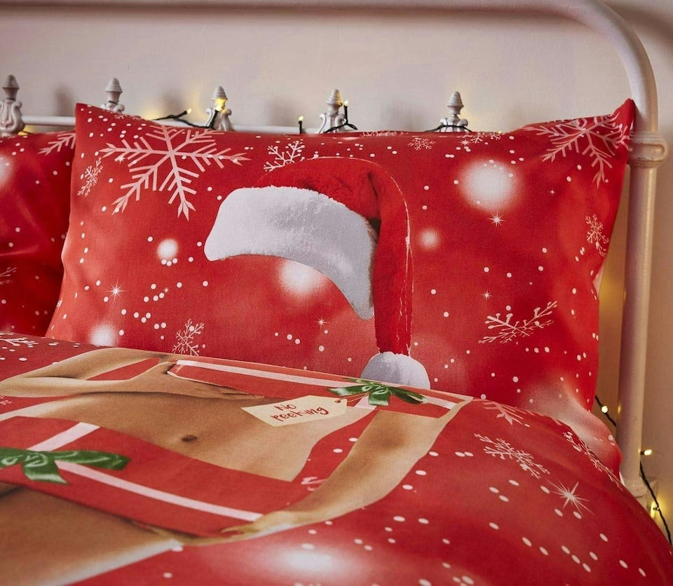 image 1 of Catherine Lansfield Up to Snow Good Multi Duvet Cover Set | Multi | Double