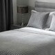 image 2 of Belledorm Crompton Quilted Throw - Grey - One Size