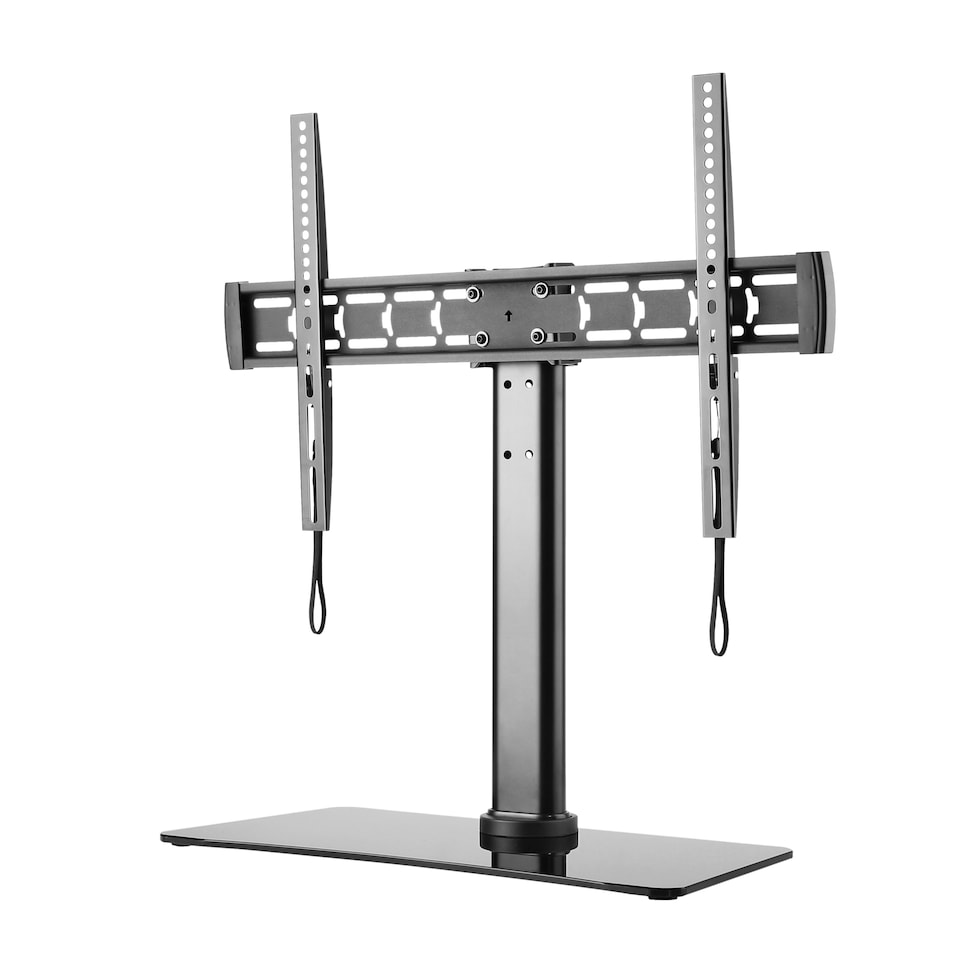 image 1 of TV-Stand with tilt and swivel table top in black | Black | Black | One Size | 272