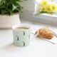 image 2 of KitchenCraft Fluted China Penguin Mug | Green | 1