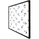 image 3 of Navy anchors on white (Picture Frame) Grey | XS