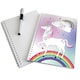 image 3 of Personalised Unicorn A5 Notebook