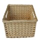 image 2 of Wicker Medium Kitchen Storage Basket | Brown | Brown