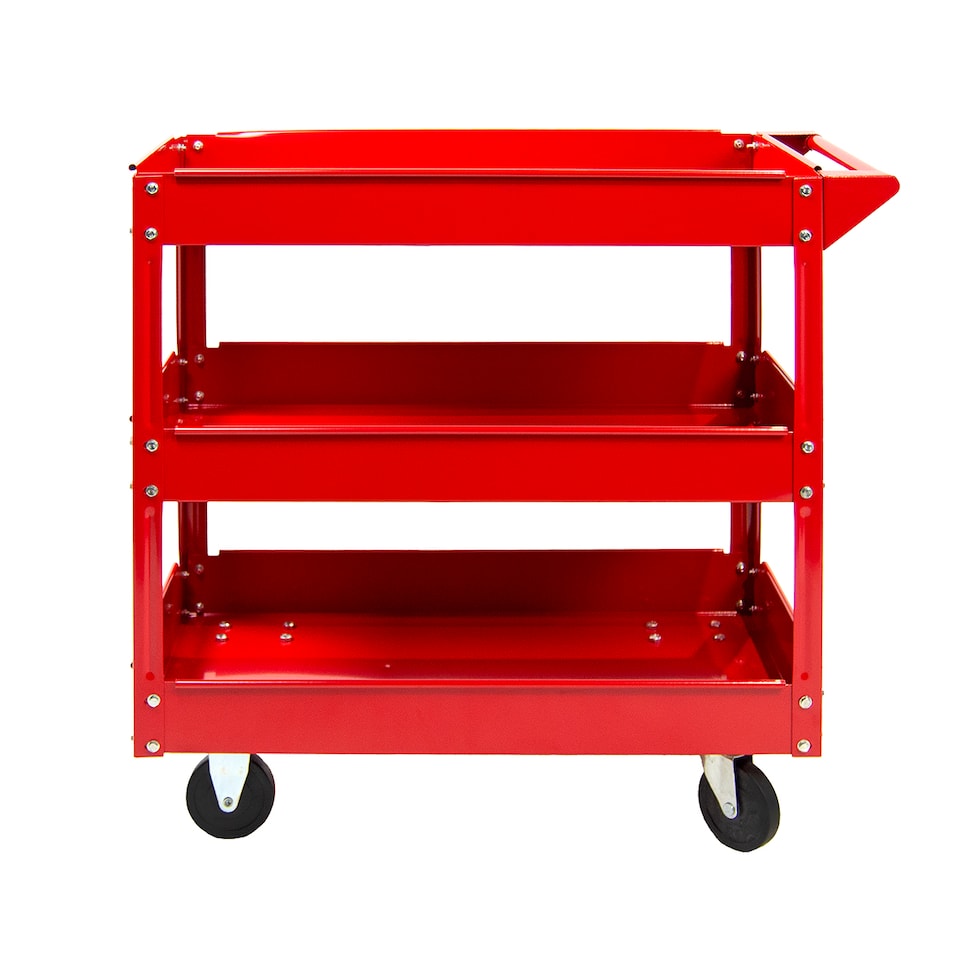 image 1 of 3 Tier Heavy Duty Service Cart Workshop Garage Tool Wolf