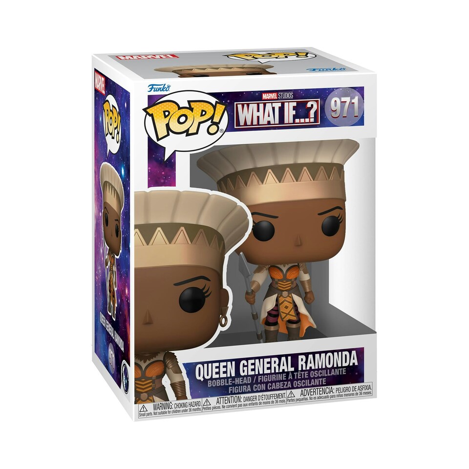 Funko - Marvel: What If ...? (Queen General Ramonda) POP! Vinyl /Toys - Funko
