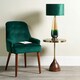 image 6 of Elena Green Glass Table Lamp