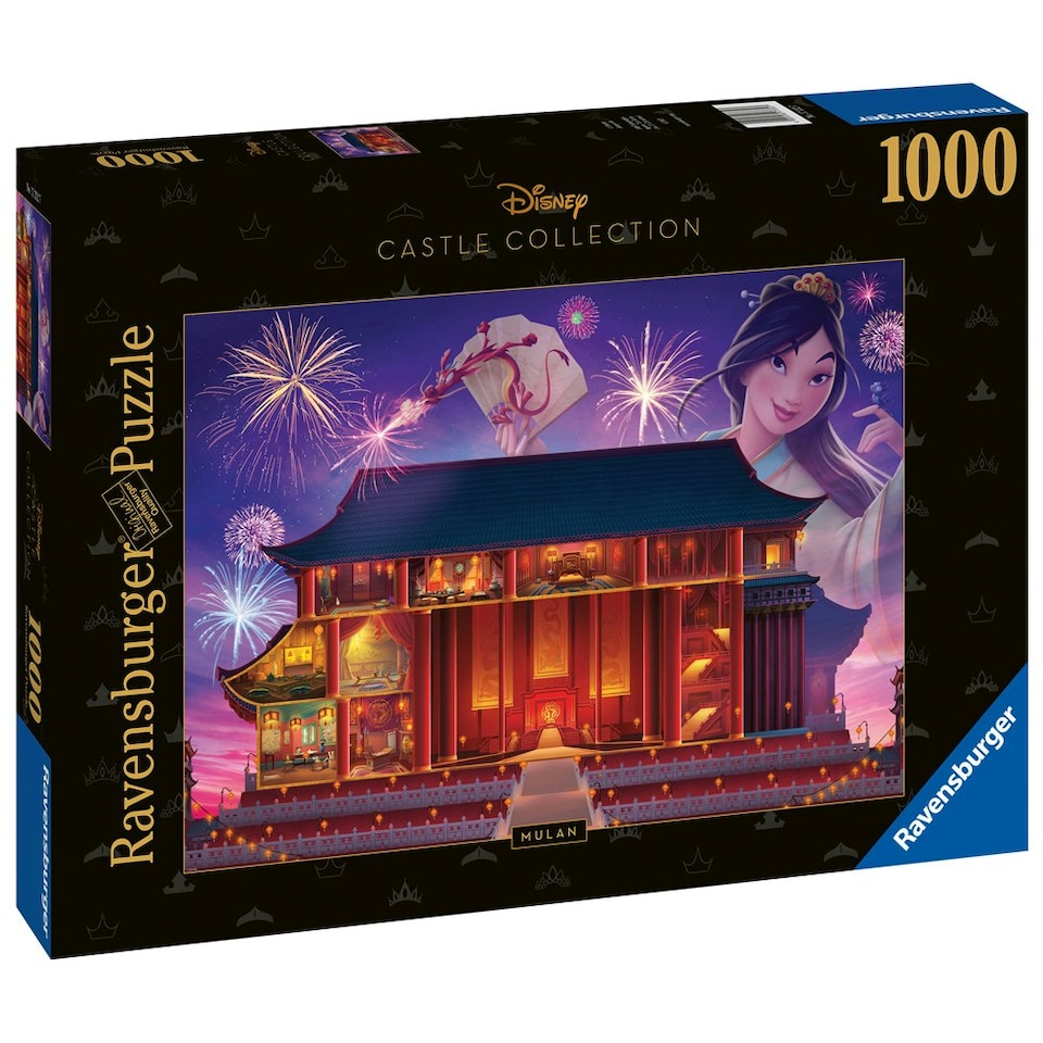 image 1 of Ravensburger Disney Castles Mulan 1000 Piece Jigsaw Puzzle