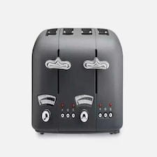 Delonghi 4 Slice Argento Toaster Grey 