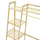 image 4 of Living and Home Bamboo Bedroom Garment Clothes Rack 110cm - Natural