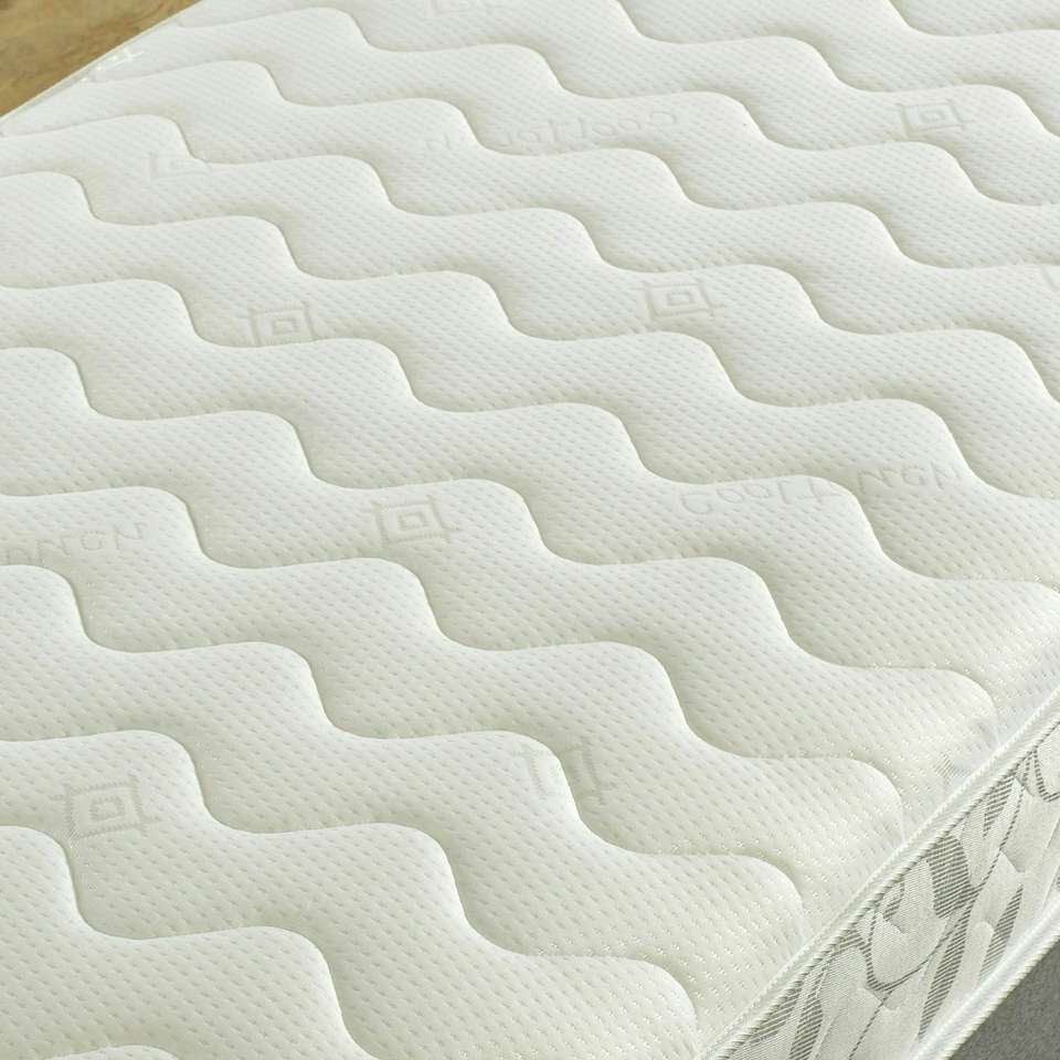 image 1 of Close Wave Hybrid Mattress - 20cm Deep, Deep Quilted Soft Sleep Surface White | Small Double