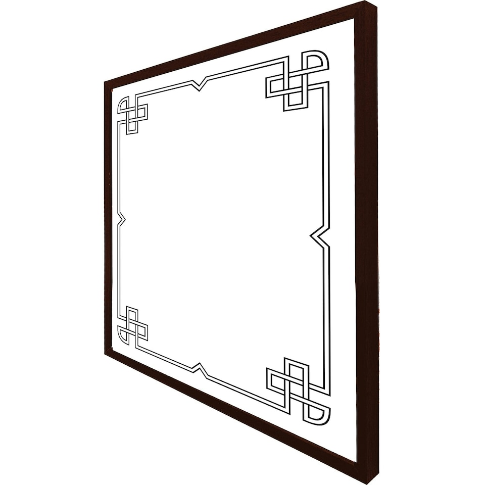 image 1 of Roman ornamental frame (Picture Frame) Black | XS