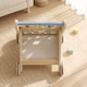 image 7 of AIYAPLAY Wooden Baby Walker with Speed Control, Activity Centre for 18 M+