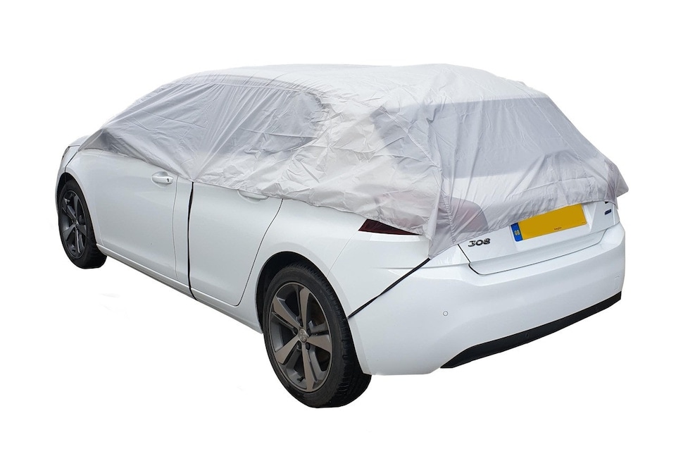 image 1 of Nylon Car Top Cover (Medium)