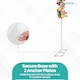 image 6 of Square Arch Stand with Base, Party Background Decoration - 200x200cm