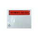 image 1 of Essentials Documents Enclosed Parcel Wallets - Clear - A7 Multi | One Size