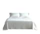 image 1 of Microfibre Soft Touch Flat Sheet Plain Dyed Bed Linen White | White | Single