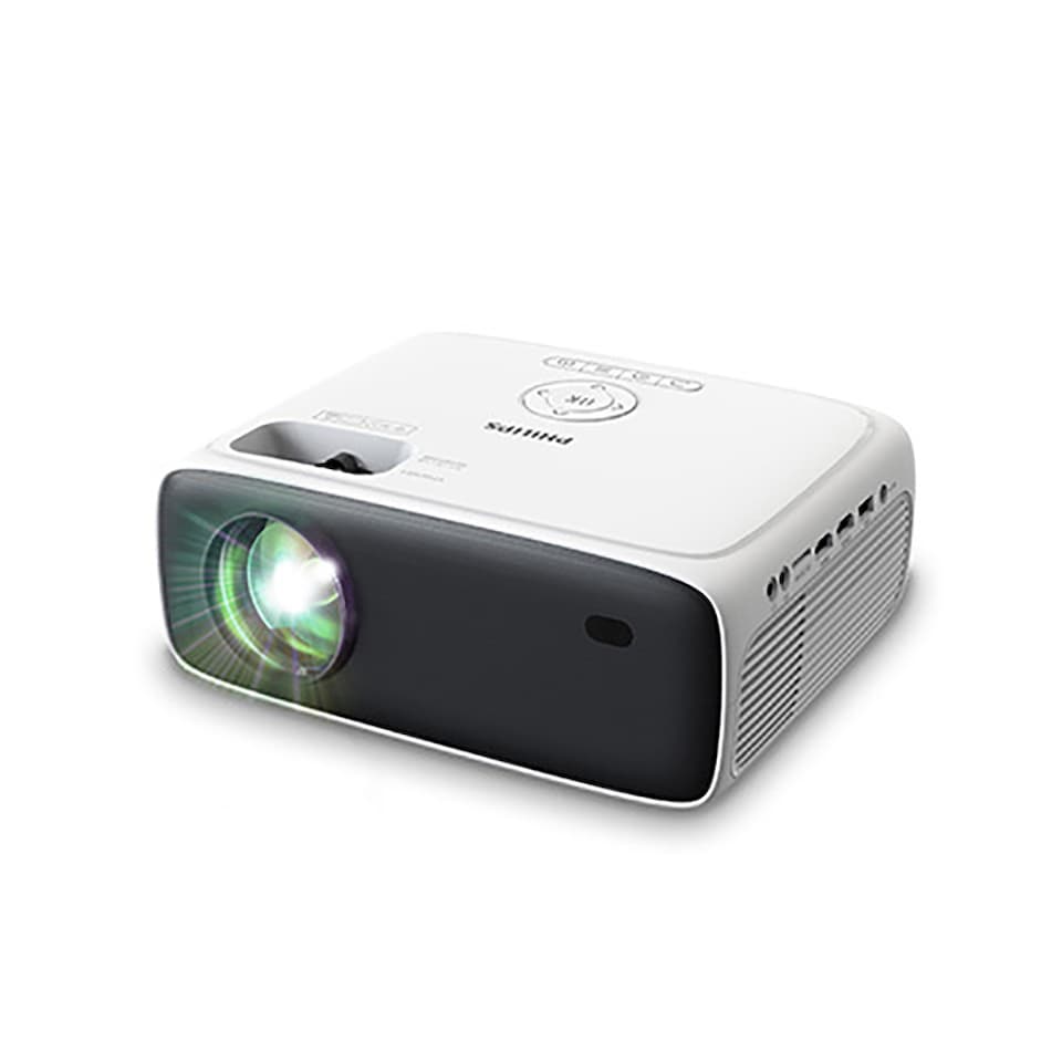 image 1 of Philips NeoPix Smart 200 Projector White- 80", LED, 1080p, Built-in media player