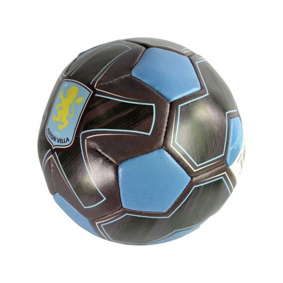 image 1 of Aston Villa FC Mini Football | Blue | Blue/Black | 4 | 1