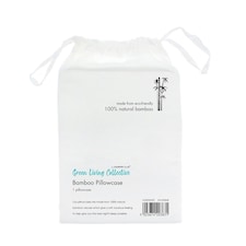Home & Living Bamboo Pillowcase - White - One Size