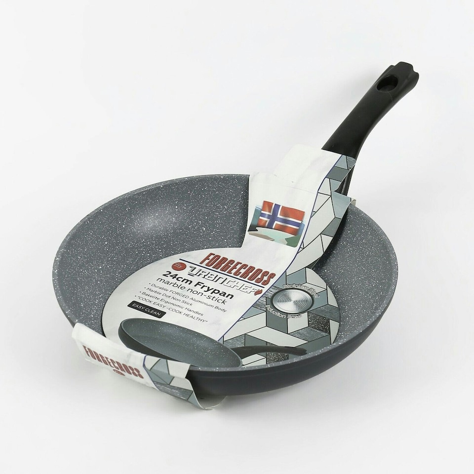image 1 of 24cm Frying Pan Forged Aluminium