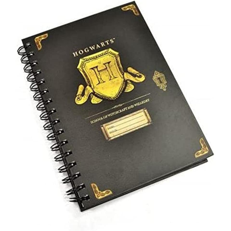 Harry Potter Hogwarts Wiro Bound A5 Notebook - Stationery and Partyware - CHBSTAHP029 - One Size
