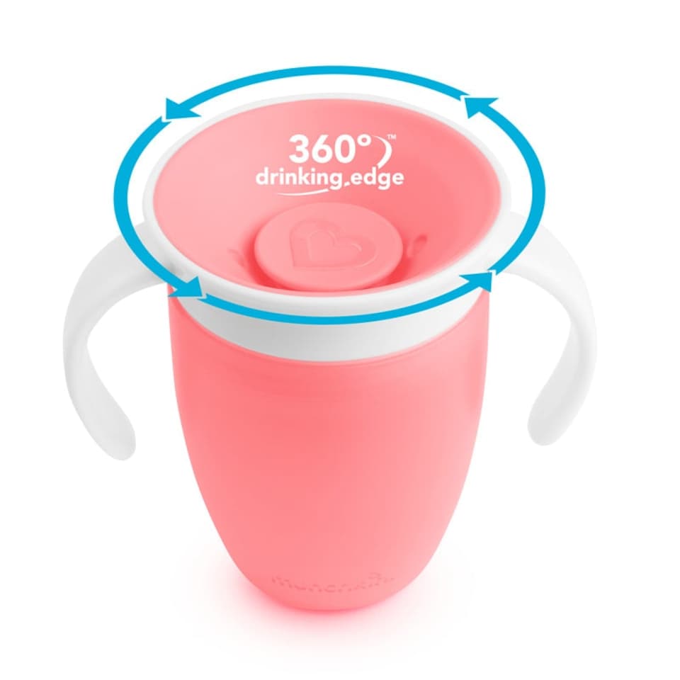 image 1 of Munchkin Miracle Trainer Cup 7Oz - Pink