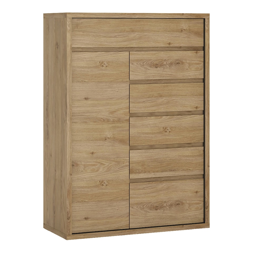 image 1 of Shetland 1 Door 6 Drawer Cupboard
