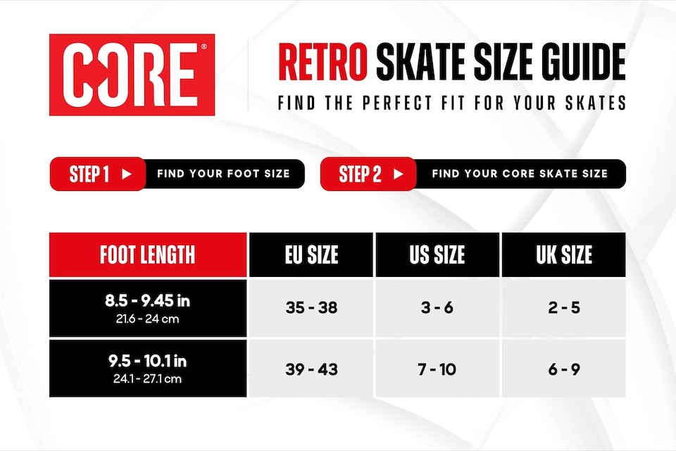 image 1 of CORE Retro Inline Adjustable Skate