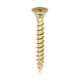 image 1 of Timco - C2 Strong-Fix Multi-Purpose Premium Screws - PZ - Double Countersunk - Yellow (Size 4.0 x 60 - 600 Pieces)