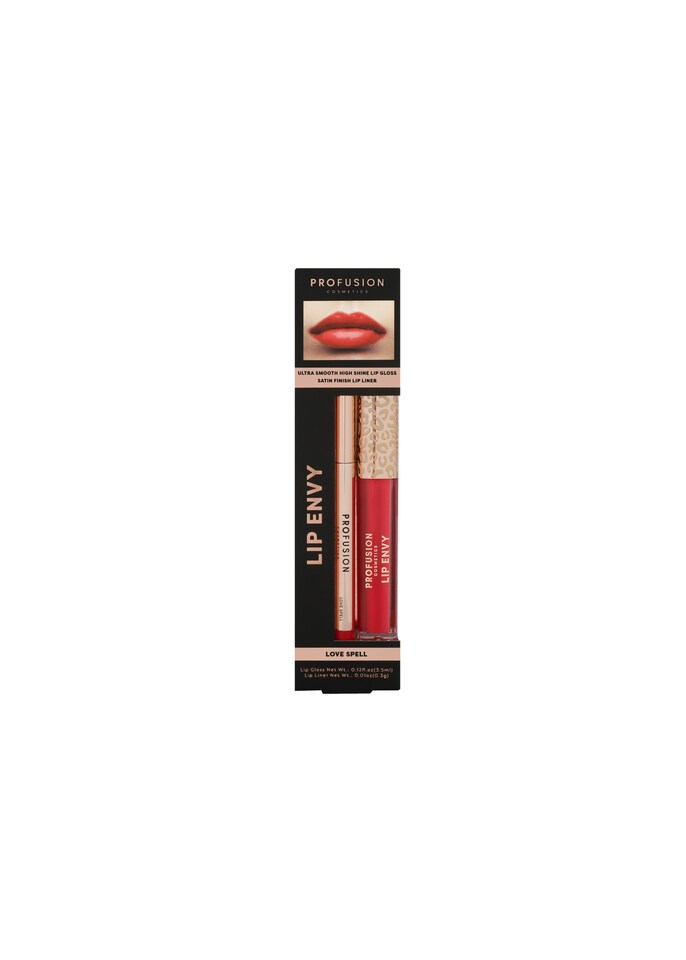 image 1 of Lip Envy Gloss and Lip Liner Duo Love Spell | Red