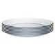 image 1 of Duralex Lys Glass Dessert Plates - Tempered, Heat Resistant - 190mm - Pack of 6 Clear