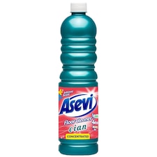 Asevi Concentrated Hard Floor Cleaner Liquid Dirt Remover Cian 1L