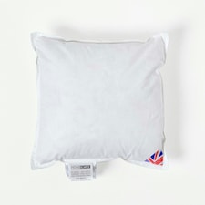 Homescapes Luxury Duck Down Cushion Pad Insert Inner 30 x 30 cm (12 x 12 inches) | White | 30 x 30 cm (12 x 12")