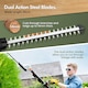 image 3 of VonHaus Cordless Pole Hedge Trimmer with 2 x 20V Batteries